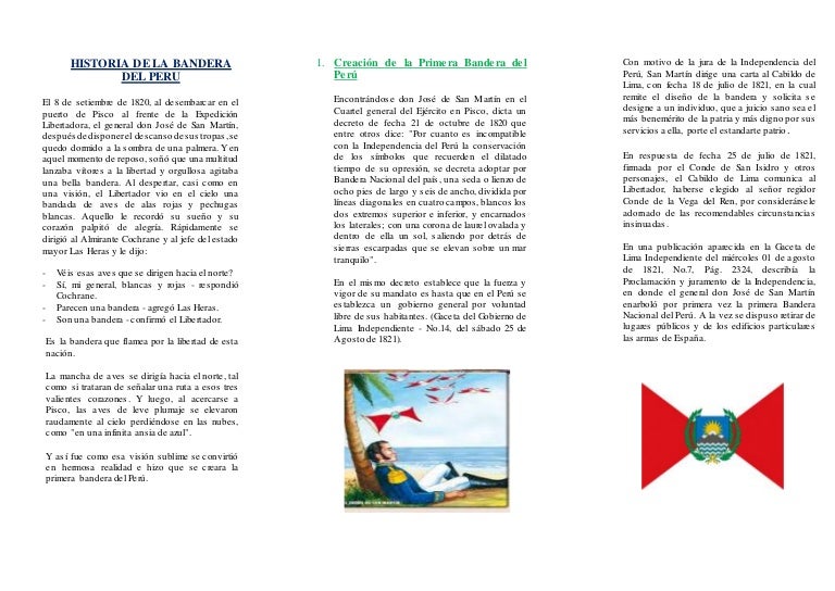 La primera es bandera cual